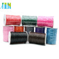 Производство тонких Корея из Вощеного хлопка шнур без растяжки разных размеров и цветов со склада ожерелье XULIN шнур, ZYL0003